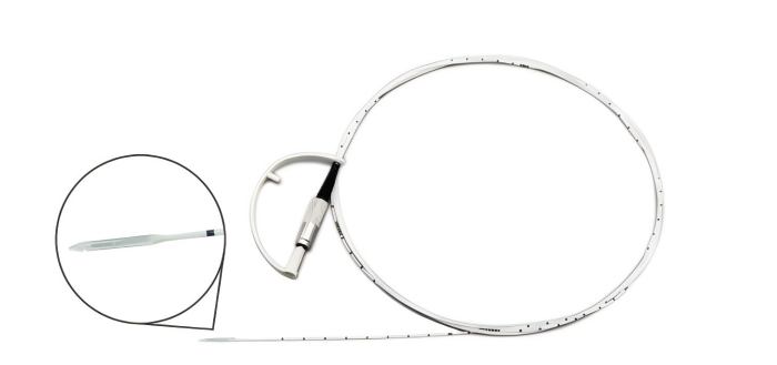 radial fiber for handpiece for hemorrhoids